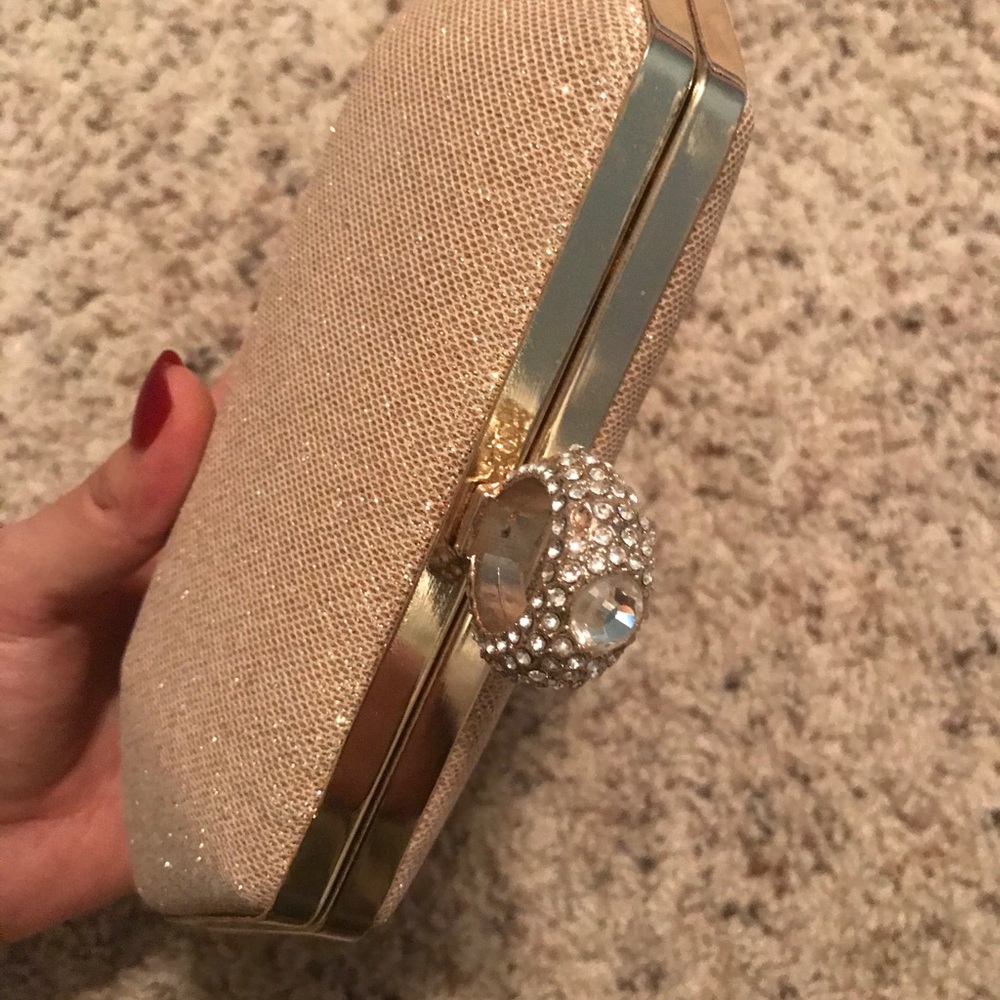 Charming Charlie Glitter Purse